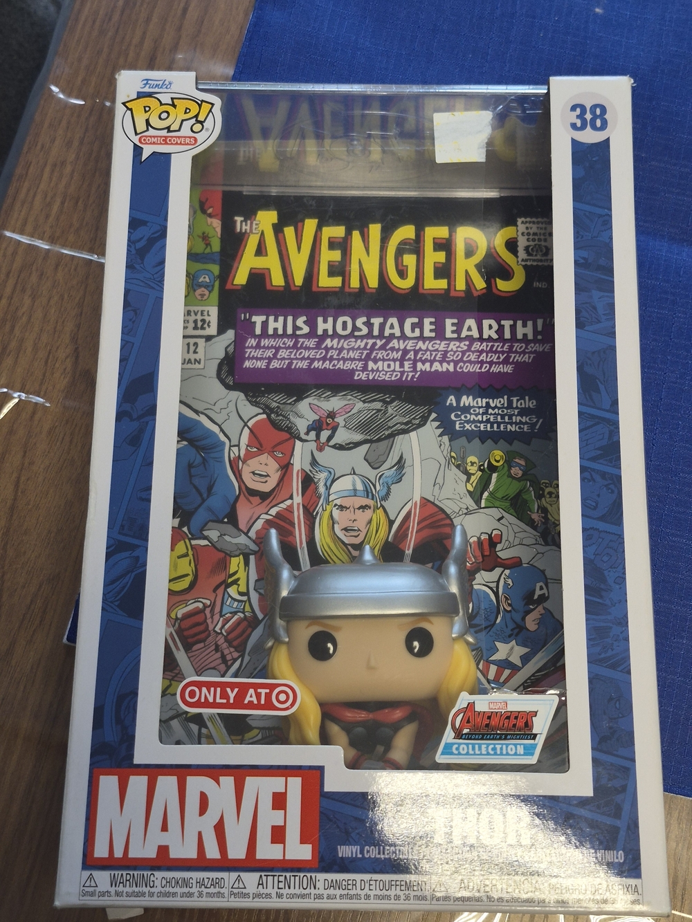 Marvel Thor Funko Pop! — Yellow & Silver Comic Cover Edition